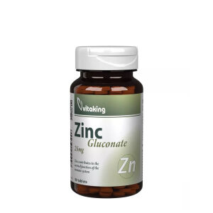 Vitaking Gluconato de zinc 25 mg (90 comprimidos) - Viking Supplements