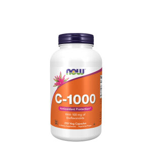Vitamina C-1000 con 100 mg de bioflavonoides - 250 cápsulas vegetales - Viking Supplements
