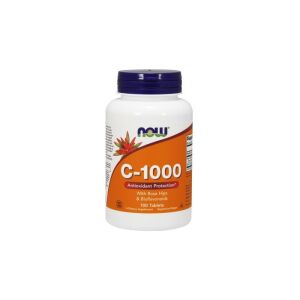 Vitamina C-1000 con escaramujo y bioflavonoides - 100 comprimidos - Viking Supplements