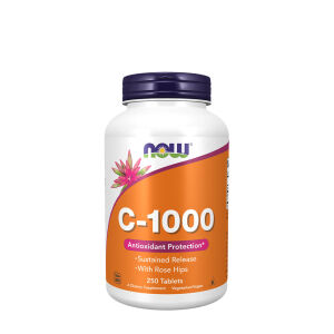 Vitamina C-1000 con escaramujo - Liberación prolongada - 250 comprimidos - Viking Supplements