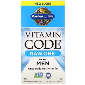 Vitamin Code RAW ONE para hombres - 75 cápsulas - Viking Supplements