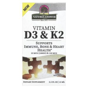 Vitamina D3 y K2 - 15 ml. - Viking Supplements