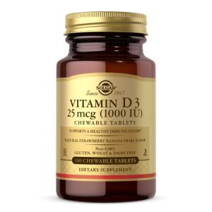 Comprimidos masticables de vitamina D3