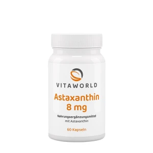 Vitaworld Astaxantina 8 mg (60 cápsulas) - Viking Supplements