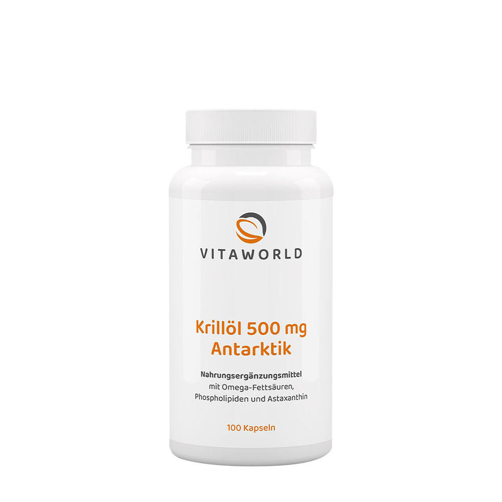 Vitaworld Aceite de krill de la Antártida 500 mg (100 cápsulas) - Viking Supplements