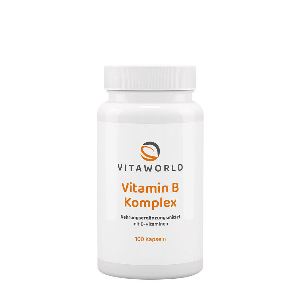 Vitaworld Vitamin B complex (100 Capsules) - Viking Supplements