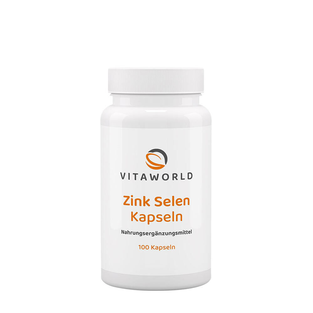Vitaworld Zinc y selenio (100 cápsulas) - Viking Supplements