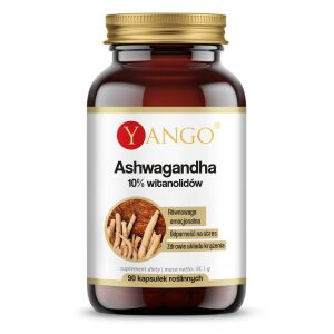 YANGO Ashwagandha - 10% vitanólidos (90 cápsulas) - Viking Supplements