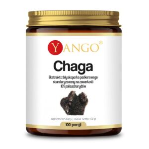 Extracto de chaga YANGO - Polisacáridos 10% (50 g) - Viking Supplements