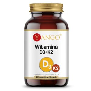 YANGO D3 + K2 (90 cápsulas) - Viking Supplements