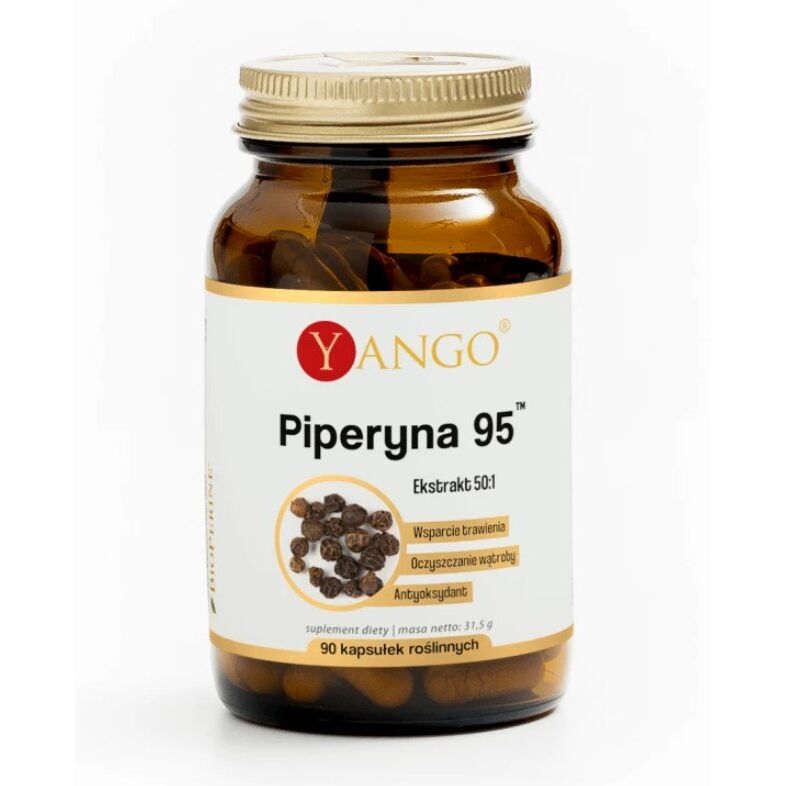 YANGO Piperina 95 (90 cápsulas) - Viking Supplements