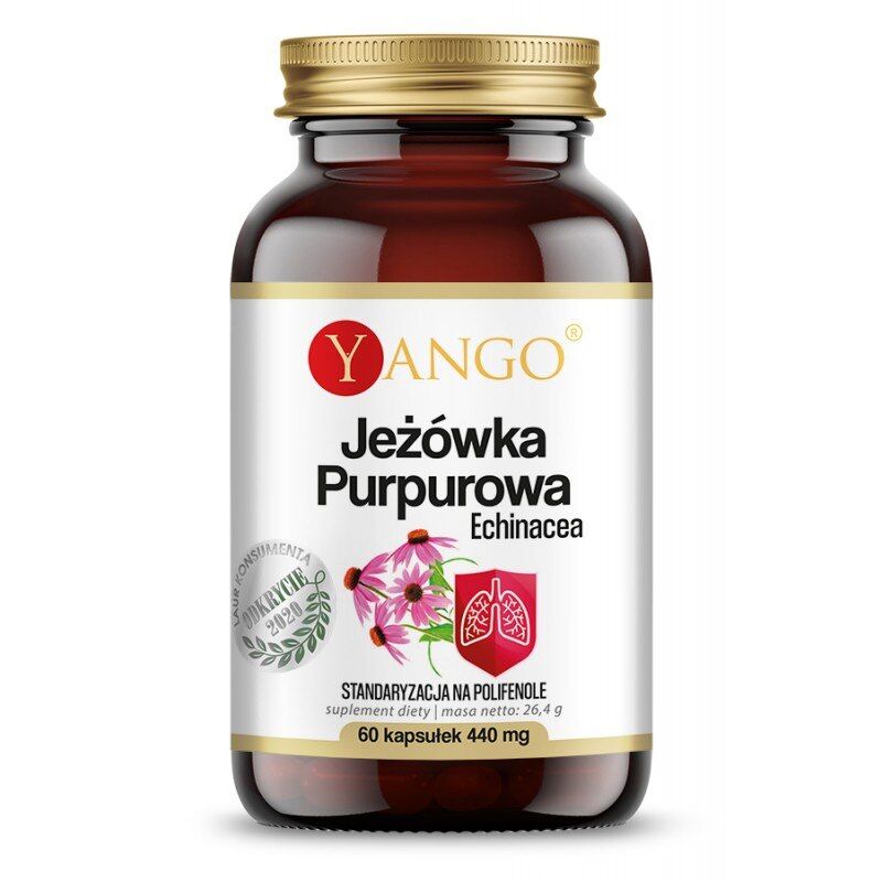 YANGO Echinacea púrpura (60 cápsulas) - Viking Supplements