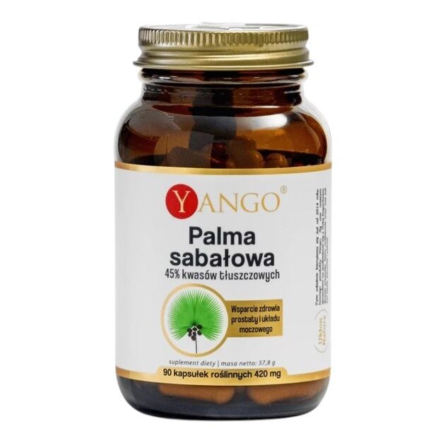 YANGO Saw palmetto 45% ácidos grasos (90 cáps.) - Viking Supplements