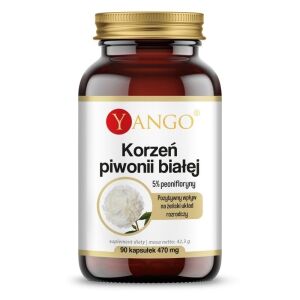 YANGO Raíz de peonía blanca - 5% paeniflorina (90 cápsulas) - Viking Supplements