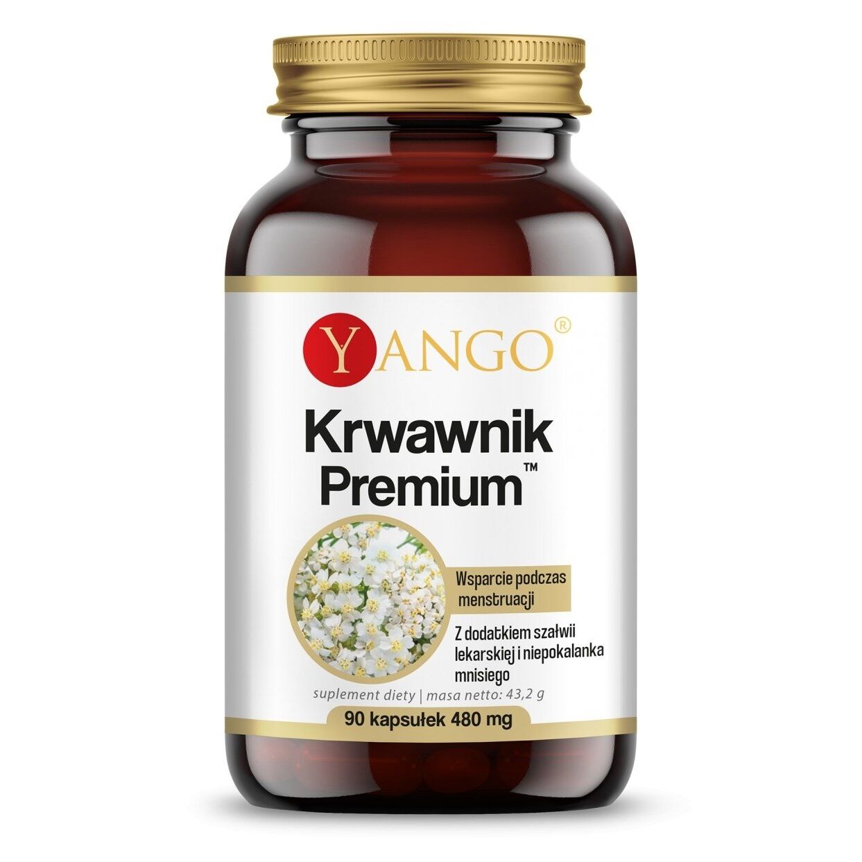 YANGO Yarrow Premium (90 cápsulas) - Viking Supplements